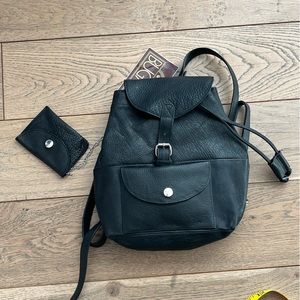 Small leather bag